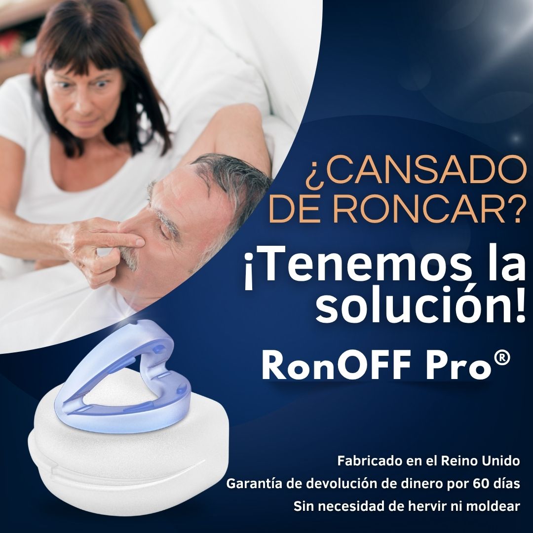 RonOFF Pro® - La Boquilla Silenciosa Antirronquidos Talla Universal - KAWSAYS