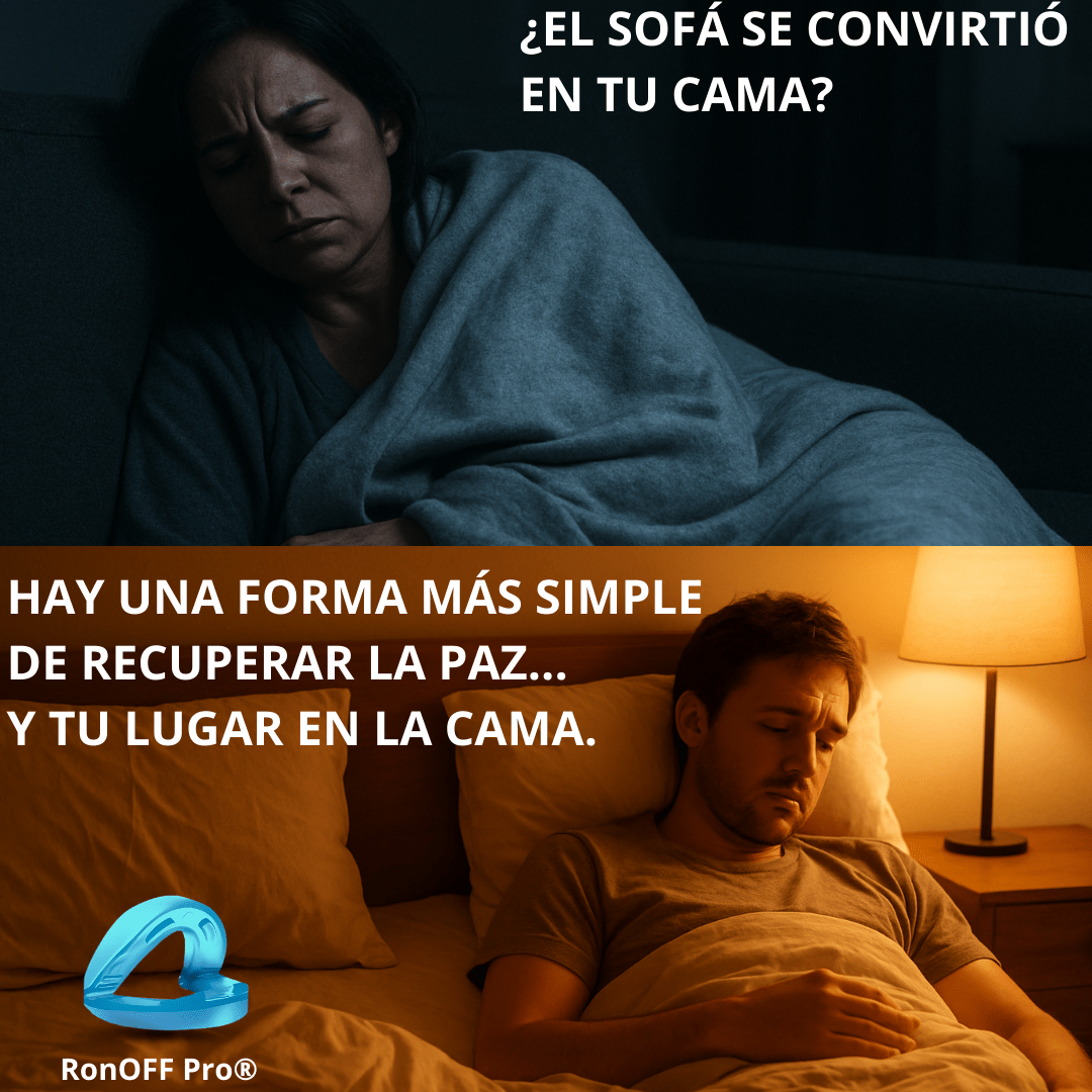 RonOFF Pro® - La solución para volver a dormir juntos. - KAWSAYS