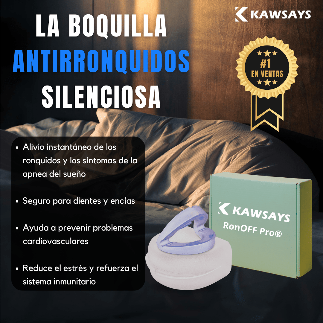 RonOFF Pro® - La solución para volver a dormir juntos. - KAWSAYS
