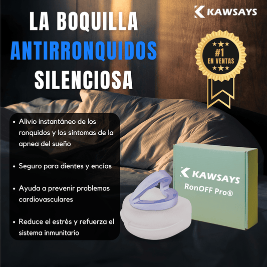 RonOFF Pro® - La solución para volver a dormir juntos. - KAWSAYS